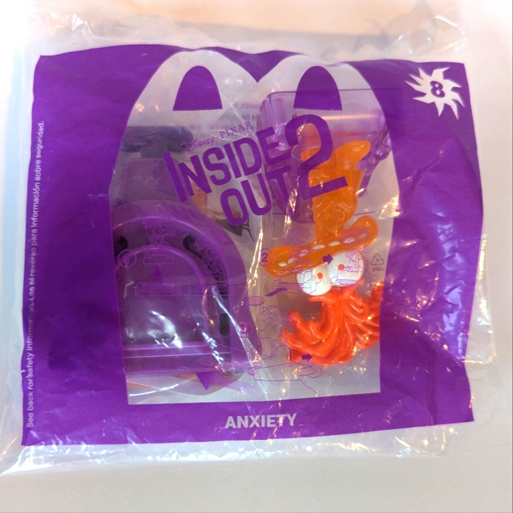 Inside Out 2 McDonald's Happy Meal Toy: Anxiety - Picture 2 of 3